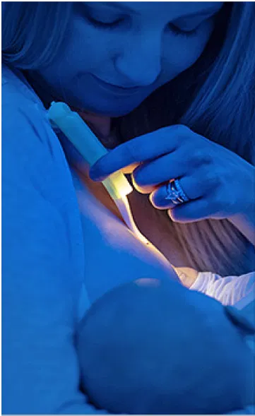 Enciende y ajusta la luz